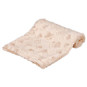 Soft Blanket 70 x 50 Cm <b>Beige</b> Pet <b>Bedding</b> Cozy Warmth - Product Image 1