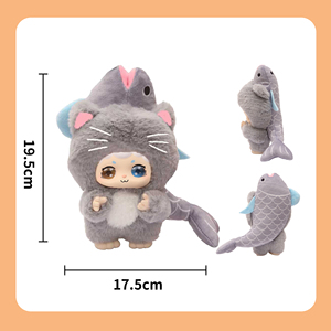 Marchio originale scatola sorpresa mistero foresta carino strano vinile bambola di peluche portachiavi golosità festa di Miiloo peluche scatola cieca - Product Image 4