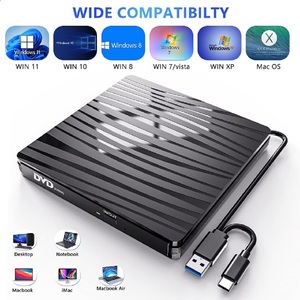 USB 3.0 Loại C Di Động Ổ Đĩa Quang Burner CD Rw Máy Nghe Nhạc <span class=keywords><strong>DVD</strong></span> Burner Bên Ngoài <span class=keywords><strong>DVD</strong></span> Blu-ray Ổ Đĩa Đĩa Burner Cho Máy Tính Xách Tay - Product Image 5