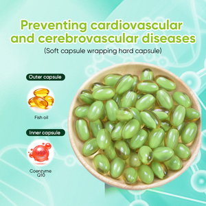 Yetişkinler için Kardiyovasküler ve Dolaşım Sağlığına Destekleyici Balık Yağı ve Koenzim <span class=keywords><strong>Q10</strong></span> Kapsülleri Glutensiz - Product Image 2