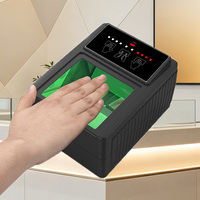 Scanner biométrique 442 pour solution de sécurité d'entreprise, capture de grande surface 81,2x76,2 mm, sécurité aéroportuaire, compatible multiplateforme