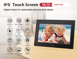 Fabrication de <span class=keywords><strong>cadre</strong></span> photo numérique Android de 7 pouces avec lecture vidéo WiFi au <span class=keywords><strong>format</strong></span> audio MP3 pour l'affichage d'images et de vidéos - Product Image 6
