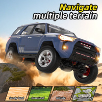 Voiture de Simulation RC en Alliage Authentique, Version Haut de Gamme, Voiture Télécommandée 4x4 pour Garçons, Cadeau d'Anniversaire, Jouet de Course Réaliste