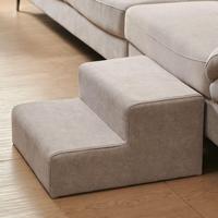Escalier pour chien personnalisable, tissu antidérapant, marchepied pour canapé, marchepied pour animaux de compagnie lavable avec housse résistante à l'eau pour petits chiens
