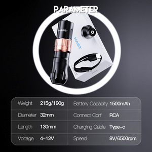 Dragonhawk Mast Fold 2 Tattoo Pen <span class=keywords><strong>Prix</strong></span> de gros <span class=keywords><strong>Machine</strong></span> à <span class=keywords><strong>tatouer</strong></span> les sourcils à batterie sans fil - Product Image 6