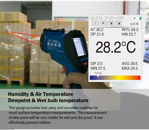 CEM DT-9862S Professional InfraRed Video <b>Thermometers</b> With TFT Color LCD Display & Camera Function DT-9862S Professional InfraRe - Product Image 2
