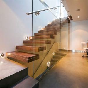 Zig Zag บันไดที่หรูหราโรงแรม <span class=keywords><strong>bifurcated</strong></span> ลอยบันได - Product Image 2