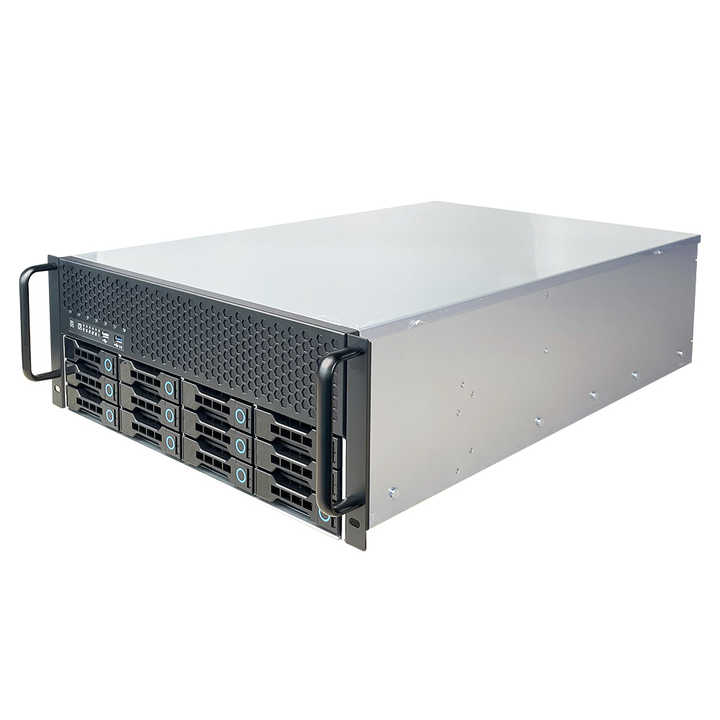 China Manufacture 4U 12bay Supporting 8slots Hotswap Case R4012 4U ...