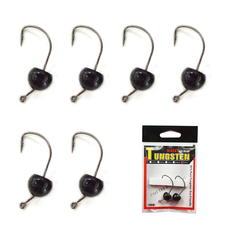 Tungsten wacky jig head