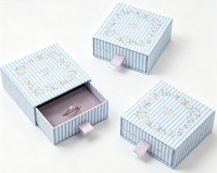 Boîtes de rangement en carton ondulé pour bijoux : Coffrets cadeaux pour boucles d'oreilles, colliers et bracelets en gros