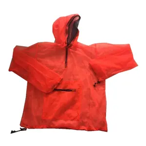 Orange Anti Bee Protection Mosquito Netting Clothes