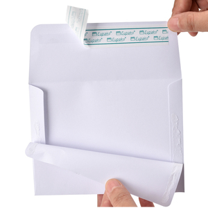 Enveloppes A6 auto-scellantes 6.5*4.75 "enveloppes d'invitation en papier <span class=keywords><strong>kraft</strong></span> <span class=keywords><strong>blanc</strong></span> pour 4x6 cartes Photos Invitations anniversaire de mariage - Product Image 5