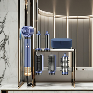 Secador de pelo iónico multifuncional profesional BLDC Motor de CA apto para viajes RV peine de estilo eléctrico ajustes automáticos de calor caliente - Product Image 2