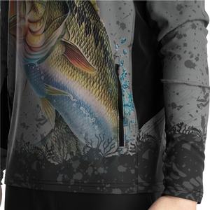 Camisa de Pesca con Capucha para Hombre con Protección Solar UPF50+, Tela Transpirable y Máscara Integrada para Máxima Comodidad al Aire Libre - Product Image 5