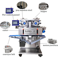 Machine à encruster industrielle Longyu haute capacité pour la production de biscuits moelleux, de biscuits fourrés au chocolat et de grands biscuits – Ligne de traitement pour boulangerie