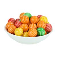 Boule de gomme à mâcher avec confiture, saveur de fruits halal et pastèque, 50g