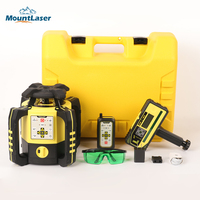 Niveau laser rotatif numérique auto-nivelant à double pente longue portée KRL-640G OEM d'usine pour la construction et l'ingénierie extérieure