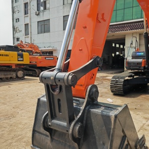 Excavadora de cadenas Doosan DX340LC-9C naranja, excavadora hidráulica de alta resistencia para minería, alta potencia de excavación - Product Image 3