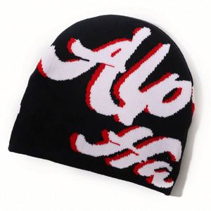 Gorro de Invierno Unisex al por Mayor con Diseño Jacquard Completo, Gorro de Punto sin Dobladillo, Gorro Jacquard Personalizado - Product Image 3
