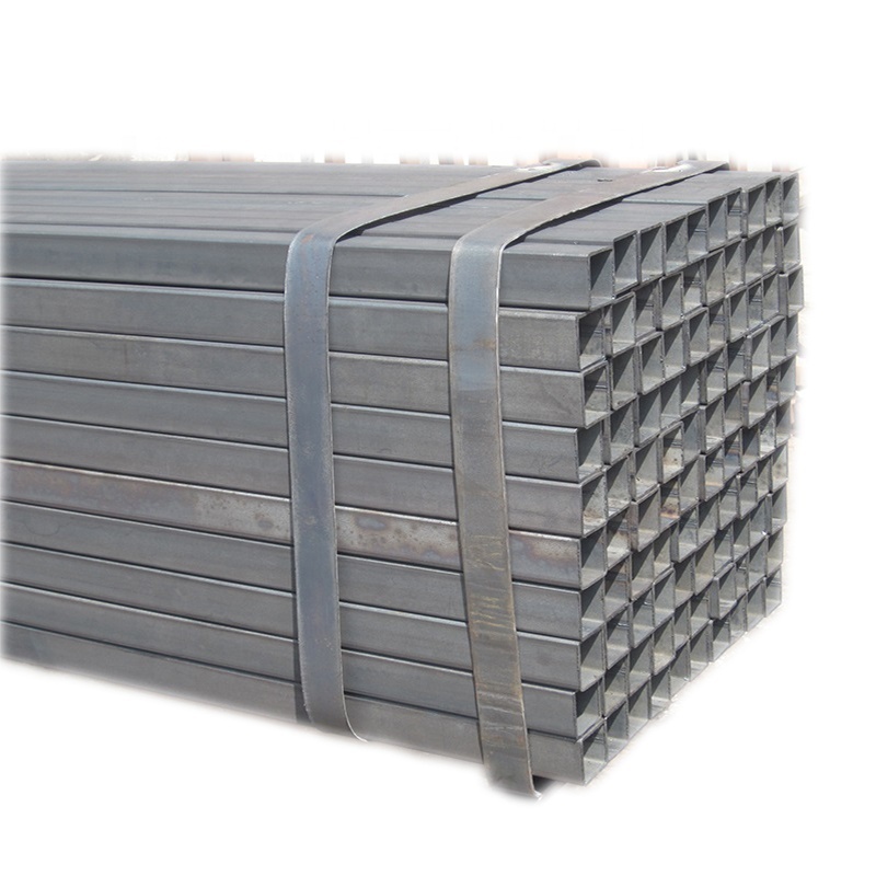 1 Inch square Iron Pipe Black