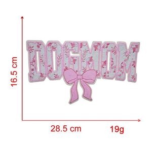 Nuevo Parche Termoadhesivo Grande de Chenilla Bordado con Lentejuelas, con diseño 'Mamá de Perros' y 'Mamá de Gatos', para Decoración de Camisetas, Sudaderas con Capucha y Gorras - Product Image 5