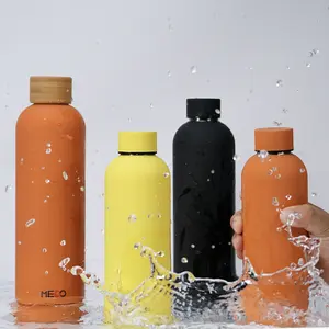 500ml Stainless Steel Custom Logo Double Wall Outdoor Sports Portable Vacuum Insulated Drink Water Bottle Class Thermos Flask