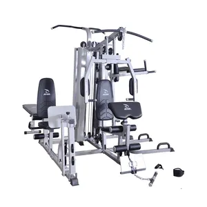 Strength training fitness station row machine multi-station family fitness machine Luxury sports fitness equipment