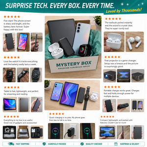 Caja Misteriosa con Smart TV, Caja Sorpresa Electrónica para Tiendas de Multimedia con Proyector, Cámara <span class=keywords><strong>Digital</strong></span>, Paquetes Surtidos - Product Image 4