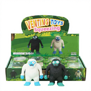 Muñeco de Mano de Juguete Pequeño para Niños de 3 a 6 Años, en Caja de Color, Juguete Antiestrés, Muñeco de Nieve, Monstruo - Product Image 2