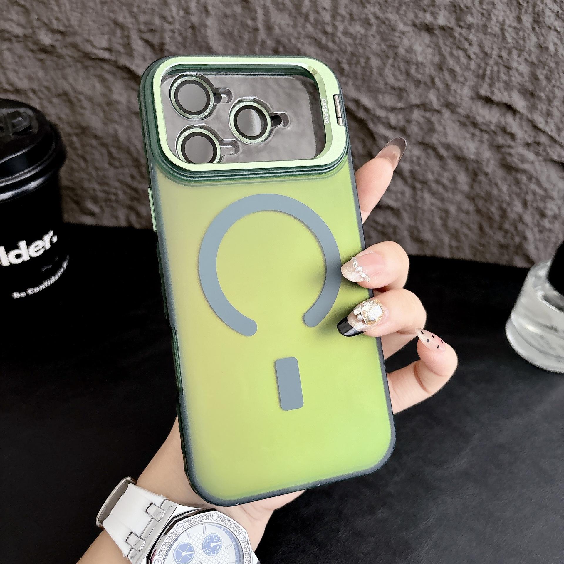 สีเขียว