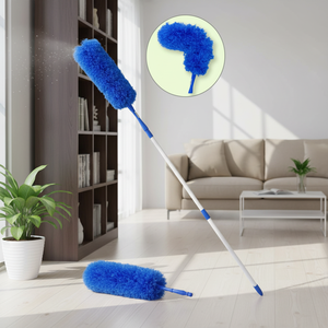 Mop in microfibra con manico telescopico 120 cm (Dintex 36-032) - Product Image 3