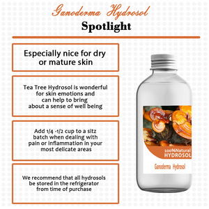 Extrait d'Hydrolat d'Eau de Ganoderma Lucidum (Lingzhi) <span class=keywords><strong>Hydrosol</strong></span> Nouveau - Product Image 3