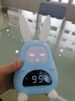 Réveil intelligent avec écran lcd, nouveauté, cadeau de réveil pour enfants, horloge numérique et analogique numérique, veilleuse, bureau et Table, fournitures