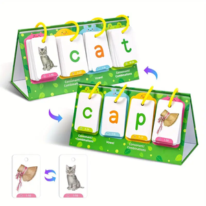 Calendario di apprendimento con giochi interattivi per Homeschool in classe numeri flashcard educativi personalizzati fonetici parole di <span class=keywords><strong>vista</strong></span> - Product Image 5