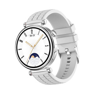 Montre connectée Z01 Mini avec écran AMOLED rond de 1,27 pouce, bracelet en silicone, étanche IP67, pour femmes, suivi de la santé, fitness, avec calendrier - Product Image 3