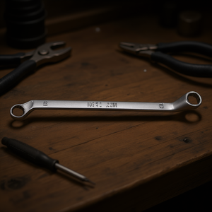 Llave de trinquete de doble cabezal de 10 mm y 12 mm, herramienta combinada métrica - Product Image 3