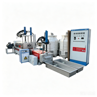 Machine de granulation industrielle pour le recyclage du plastique ABS PVC EPS PA PPR avec moteur PLC