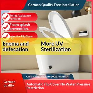 Nouvelle <span class=keywords><strong>toilette</strong></span> intelligente, <span class=keywords><strong>toilette</strong></span> entièrement automatique, sans limite <span class=keywords><strong>de</strong></span> pression d'<span class=keywords><strong>eau</strong></span>, lavement, stérilisation, bouclier <span class=keywords><strong>de</strong></span> mousse - Product Image 2