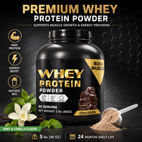 Service OEM complet tout-en-un, protéine de lactosérum pour la croissance musculaire, conçue pour les athlètes et les utilisateurs de salle de sport