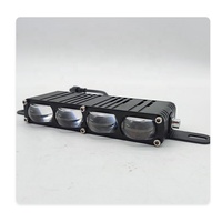 Focos de Alta Potencia con Ventilador para Coche Luces LED para Parrilla Luz de Trabajo Antiniebla Luces Auxiliares Externas para Vehículo Todoterreno SUV Camión