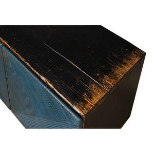 Mobile TV <span class=keywords><strong>in</strong></span> Legno Massello Stile Nordico Medievale, Vintage di Alta Gamma, Perfetto per l'Organizzazione <span class=keywords><strong>in</strong></span> Soggiorni o Camere da Letto - Product Image 5