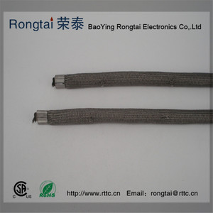 Cuerda de Fibra Cerámica Rongtai, Trenzada, Resistente a Altas Temperaturas, 100 cm de Longitud, Uso Industrial - Product Image 2