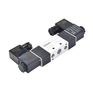 Válvula de Control Neumática Miniatura de Doble Cabezal y Doble Control Automático Airtac Tipo 4V220-08 4V420-15 220V/24V - Product Image 1