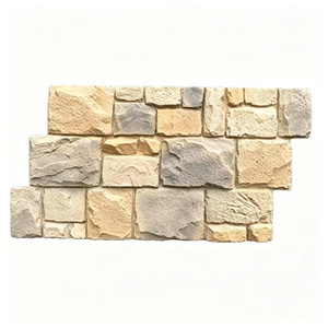 Gran losa de piedra PU, piedra simulada con aspecto de hongo para pared exterior, panel de pared y pared de fondo - Product Image 6