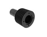 Pièces usinées CNC de précision sur mesure, composants de tournage CNC en aluminium anodisé