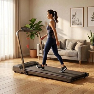 Tapis Roulant Elettrico Pieghevole, Capacità 120kg, Schermo LED, Completamente Assemblato, Facile da Piegare in Due Passi, per Casa e Ufficio - Product Image 2