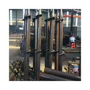 Vis hélicoïdale galvanisée Pile Système de montage solaire Terre Terre Rayonnage solaire <span class=keywords><strong>Pier</strong></span> Rayonnage solaire Terre Vis de pieu de terre - Product Image 3