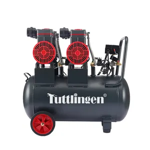 Tuttlingen kompresor udara RP-50L, kompresor Dental suara tinggi bebas minyak
