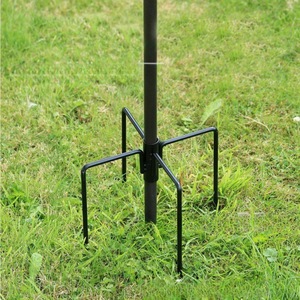 Kit de estación de alimentación de pájaros de hierro con <span class=keywords><strong>soporte</strong></span> automático de tipo enchufe, alimentador de Suet de Metal colgante, baño de pájaros para atraer pájaros salvajes - Product Image 5