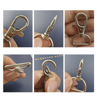 Vente chaude Trigger Snap Lanyard Accessoires Crochets Pivotants Crochet de homard crochet en métal